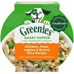 10/2oz Greenies Wet Chicken, Apple, Rice - Food